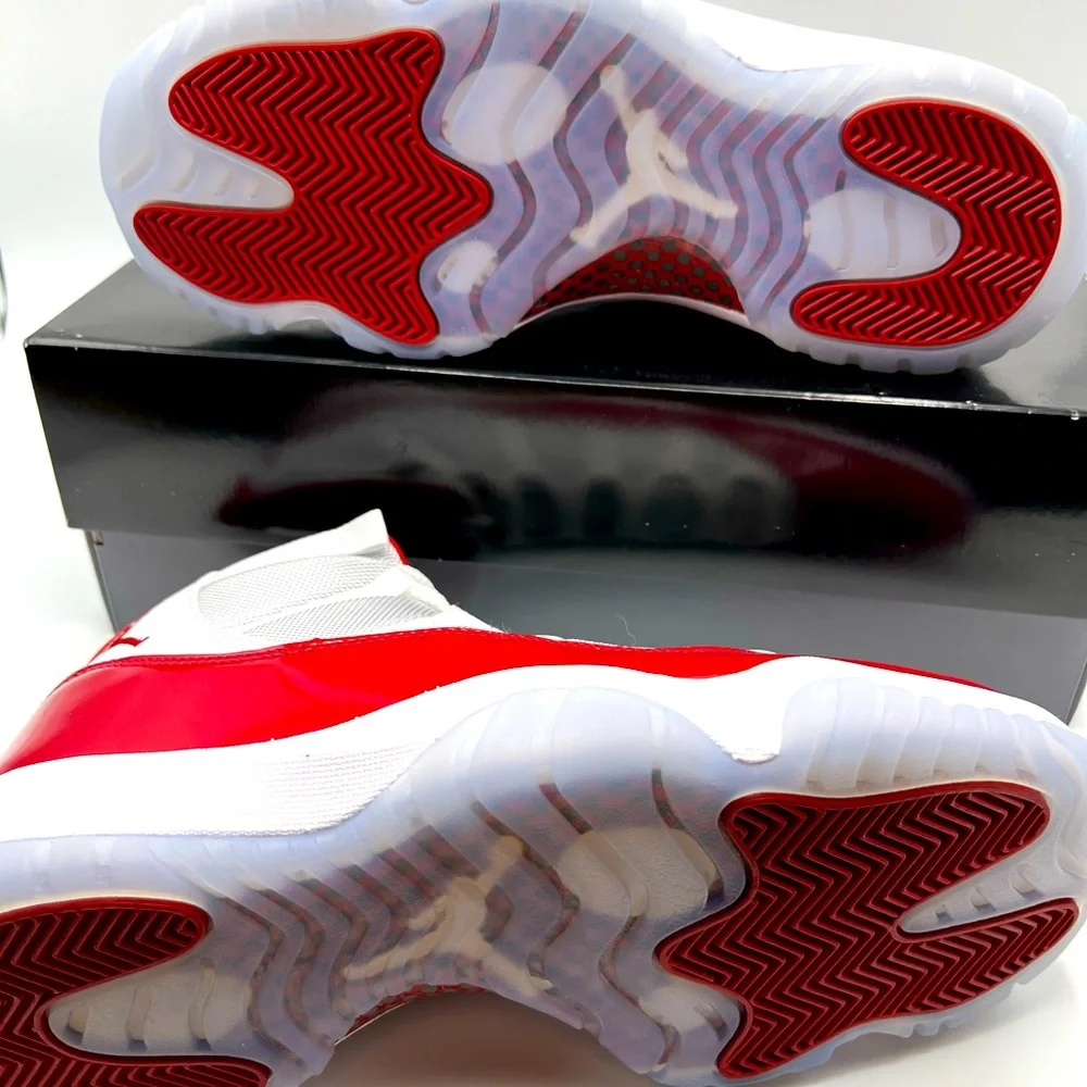 SOLD-New Nike Air Jordan 11 Retro Cherry Men’s Size 9 - Picture 2 of 7
